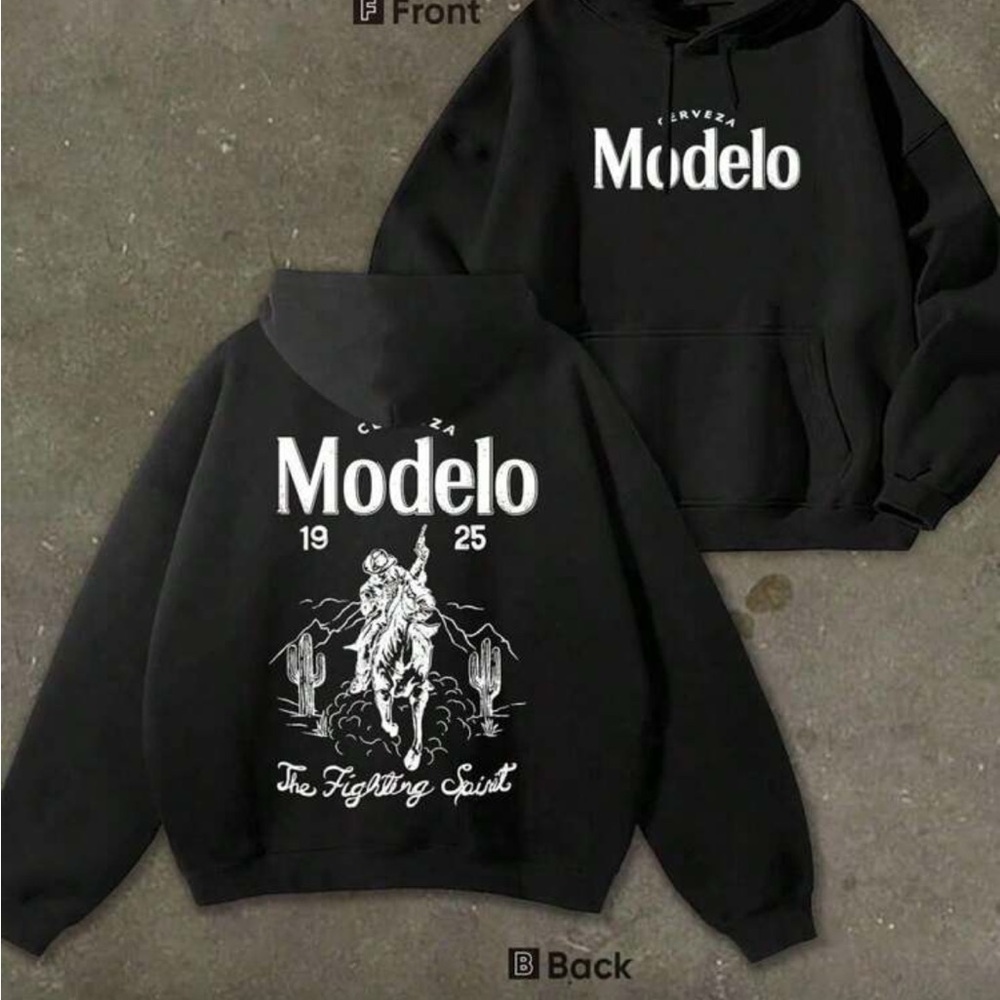 ModelCo Black Hoodie